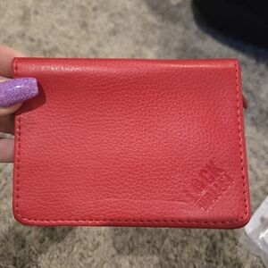 NEW Red Lock Wallet RFID Blocking Wallet, Protection From Identity Theft